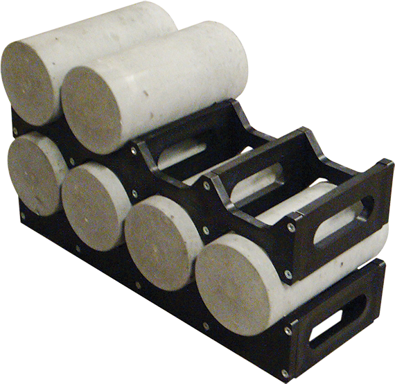 固化 Rack for 混凝土 Cylinders (12 racks)